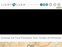 Tablet Screenshot of lightandland.co.uk
